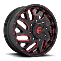 Fuel 1PC Triton 20X8.25 ET105 8X210 154.30 Gloss Black Red Tinted Clear Fälg